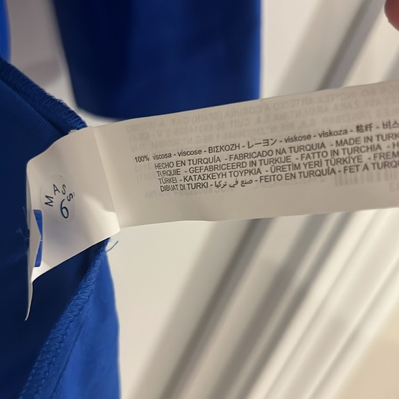 Zara bloggers favorite silk wrap dress large - Picture 7 of 8